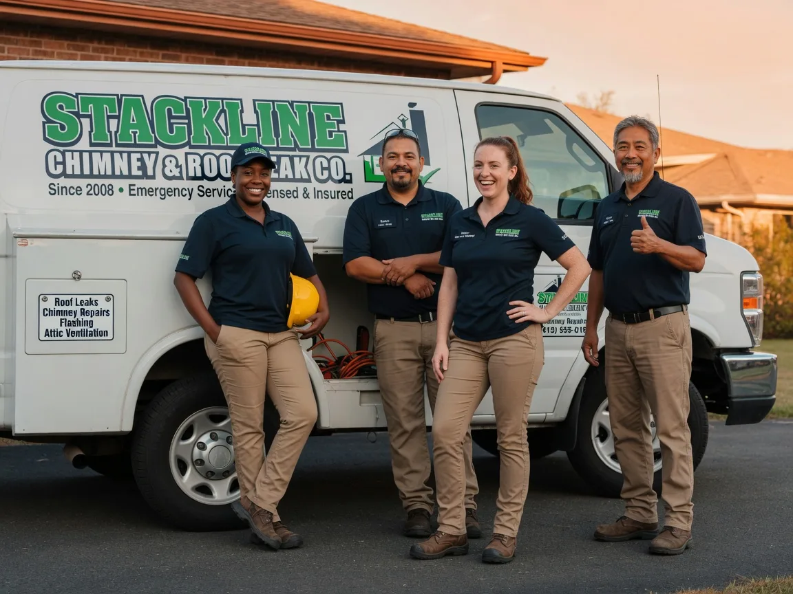 Chimney flashing repair company in Oaks, PA